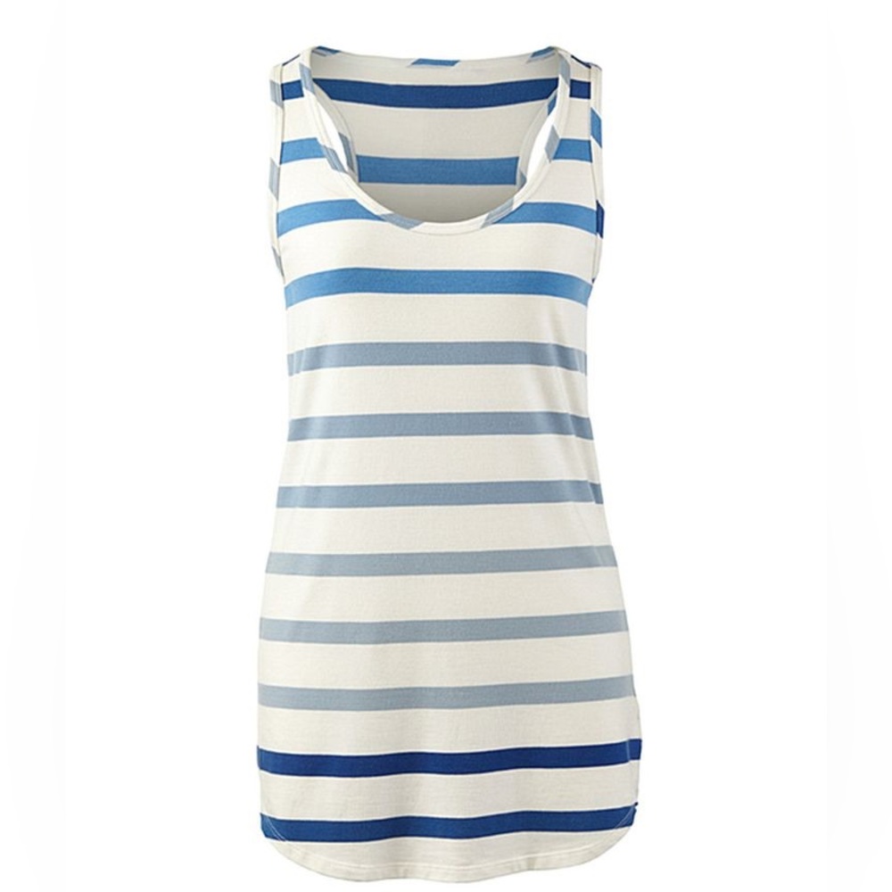 Cabi Wide Stripe Tank Small NWT